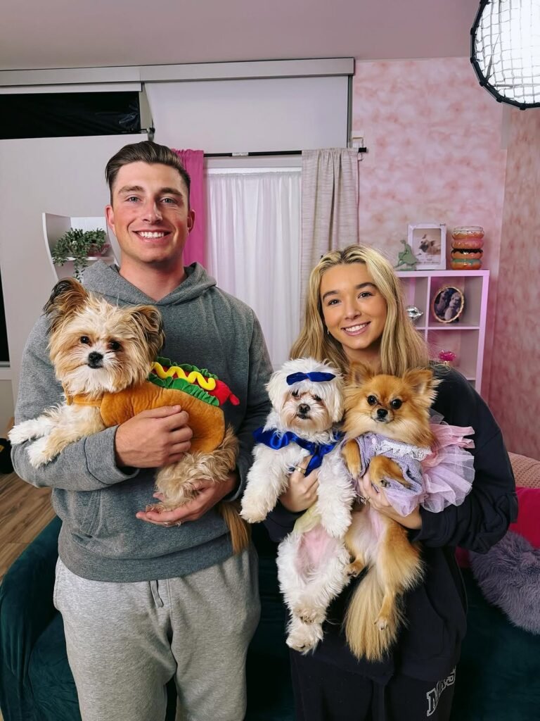 What is her relationship like with fiancé Colin Dooley?