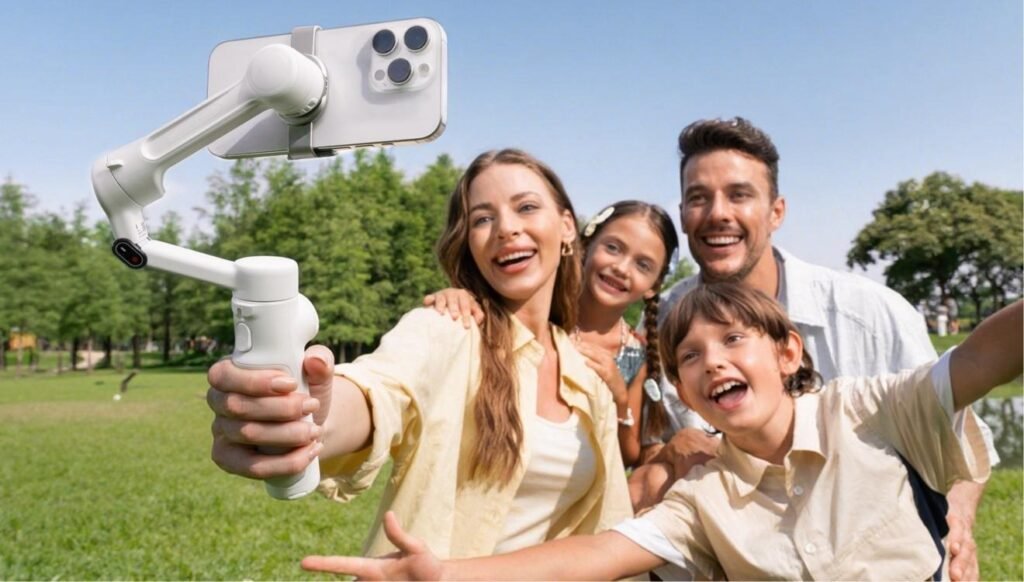 Unterstützung von Vlogging, Reisen und Social-Media-Inhalten