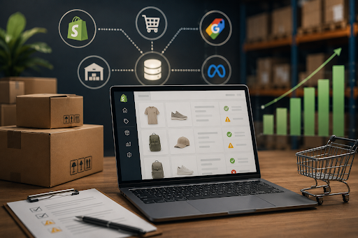 Warum schlechte Produktdaten Shopify Shops ausbremsen