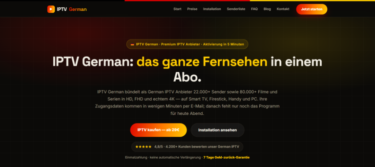 IPTV in Deutschland: So finden Sie den passenden IPTV Anbieter IPTV in Deutschland: So finden Sie den passenden IPTV Anbieter